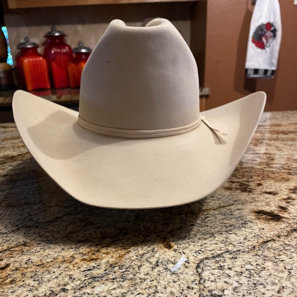 Vintage Resistol Diamond Horseshoe 15X Felt Cowboy Hat